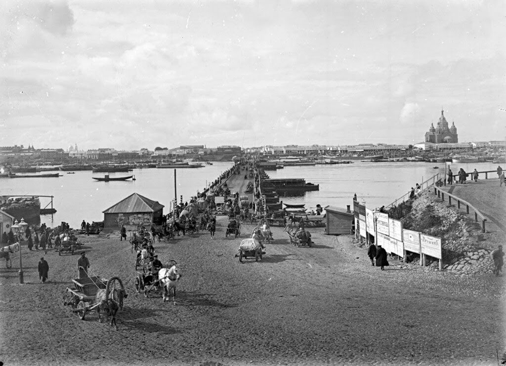 Архив фото нижнего новгорода Строительство Канавинского моста - уникальные фото из 1930х NNStories - Нижний Н