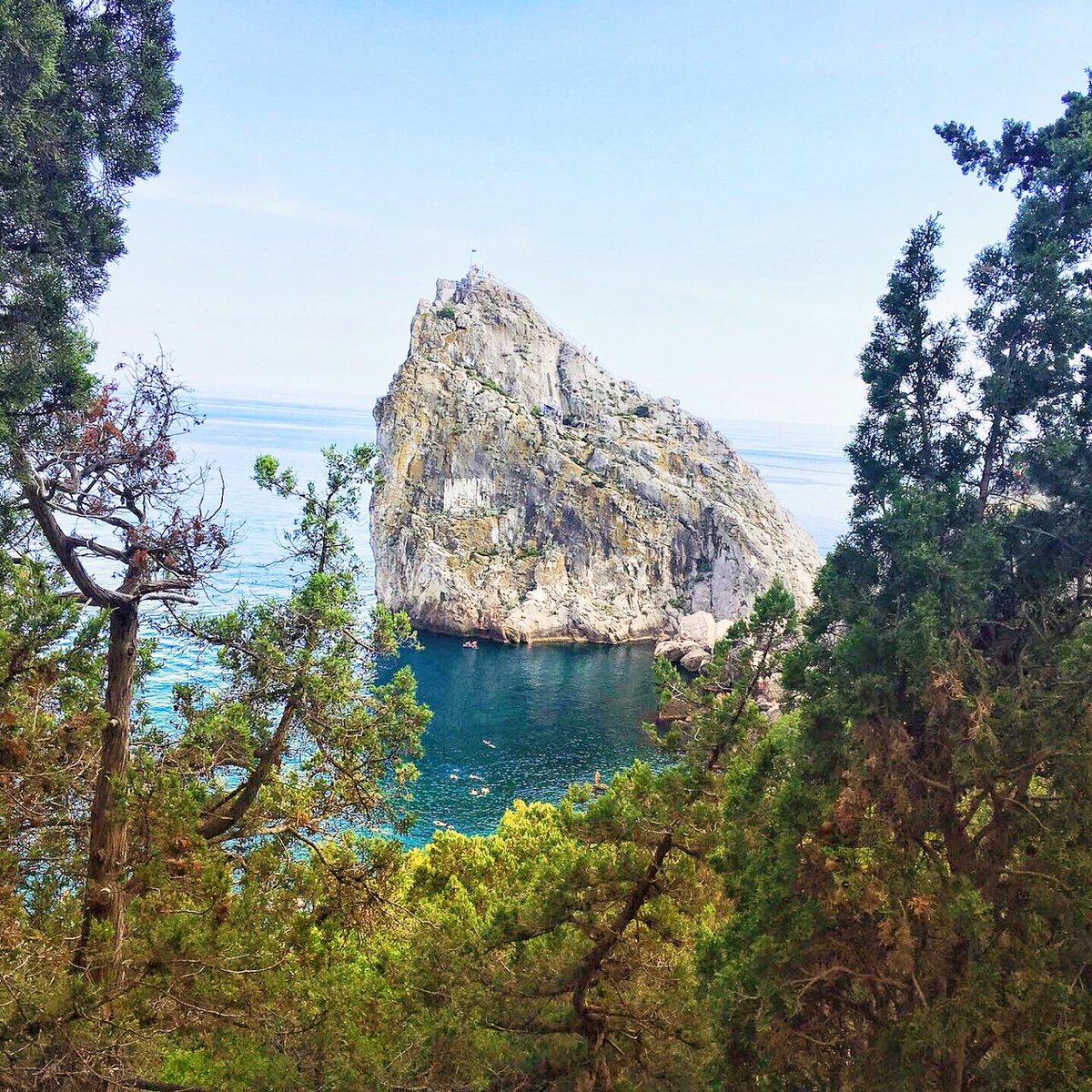 Скала «Дива». Крым