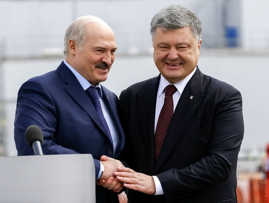 А.Г. Лукашенко и П.А. Порошенко - лидеры двух "сепаратных" по отношению к России образований