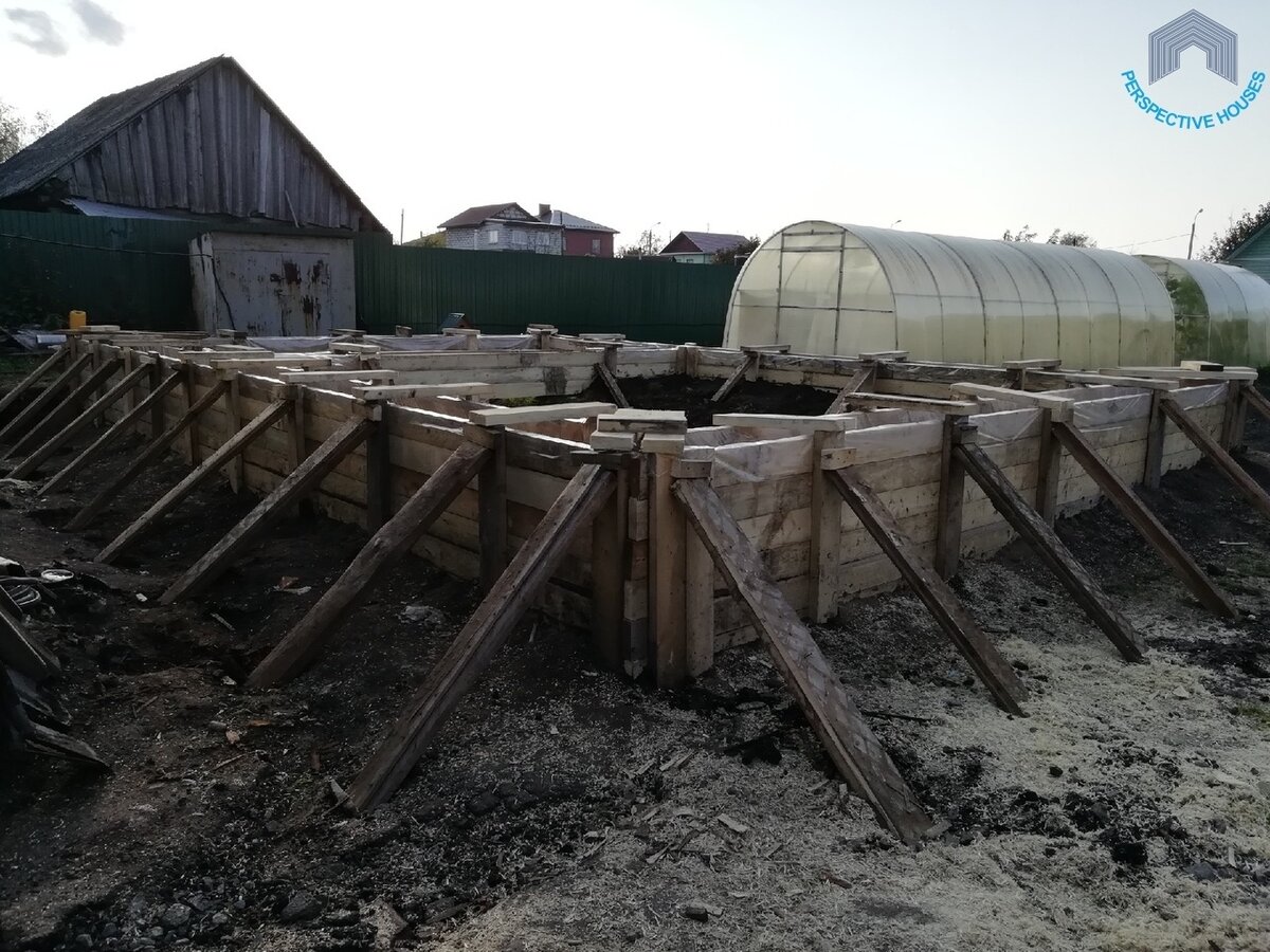 Фотография из личного портфолио во время строительных работ.