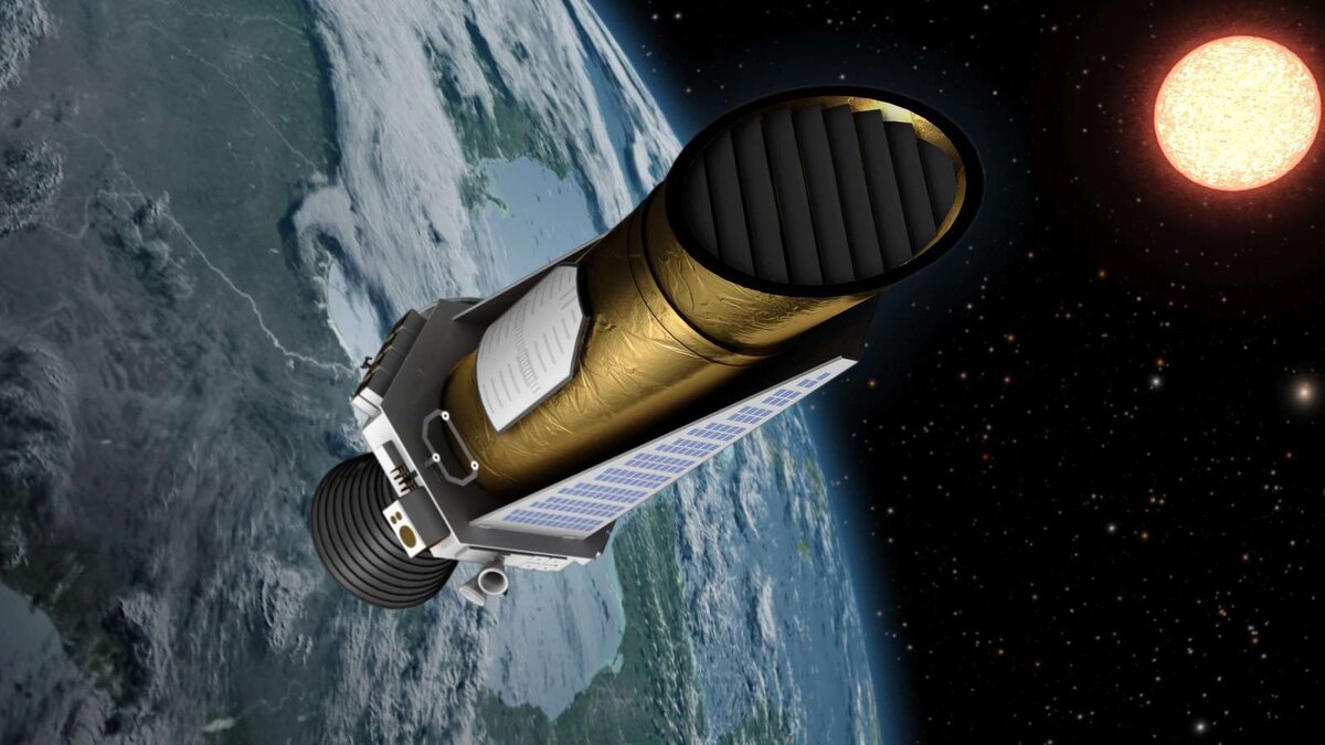 Телескоп "Kepler".Изображение взято с Яндекс-картинки