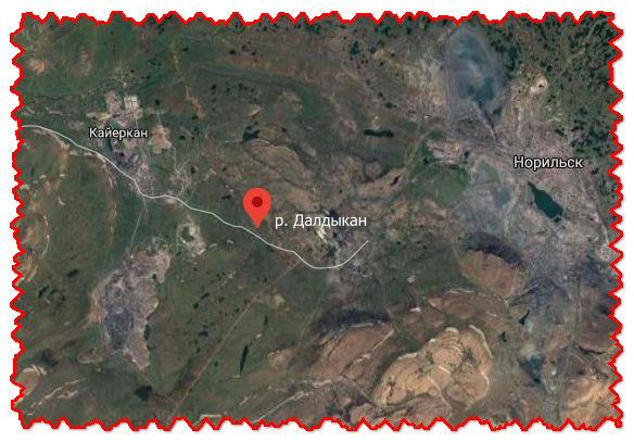  река Далдыкан и река Амбарная 