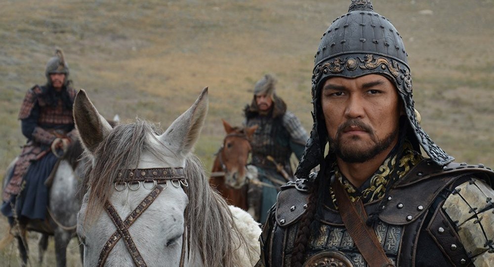 Кадр из фильма "Золотая орда". Ногай - отец Анны по другой версии