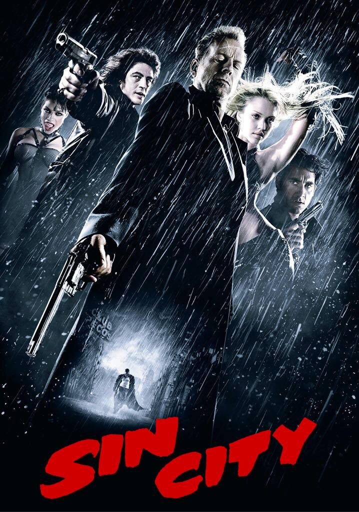 Афиша фильма "Город грехов" (2005)