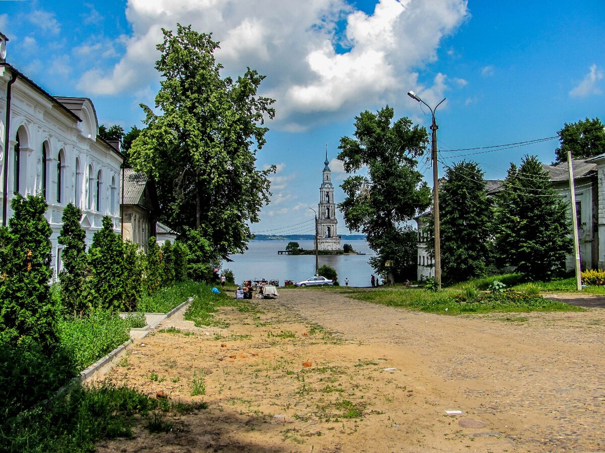 Калязин фото города улицы