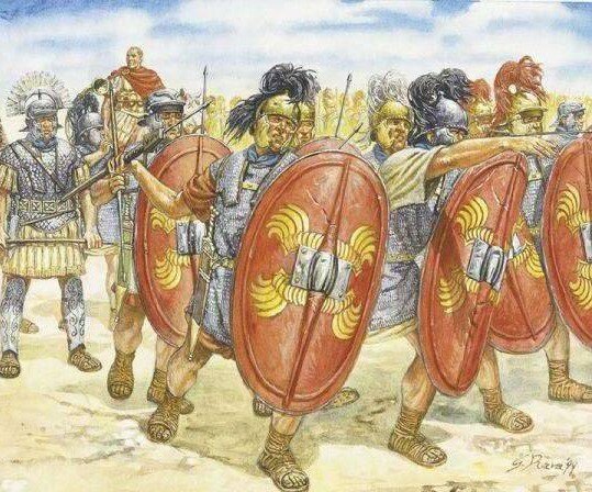 Джузеппе Рава. Легионеры. Изображение взято в сети Интернет. 