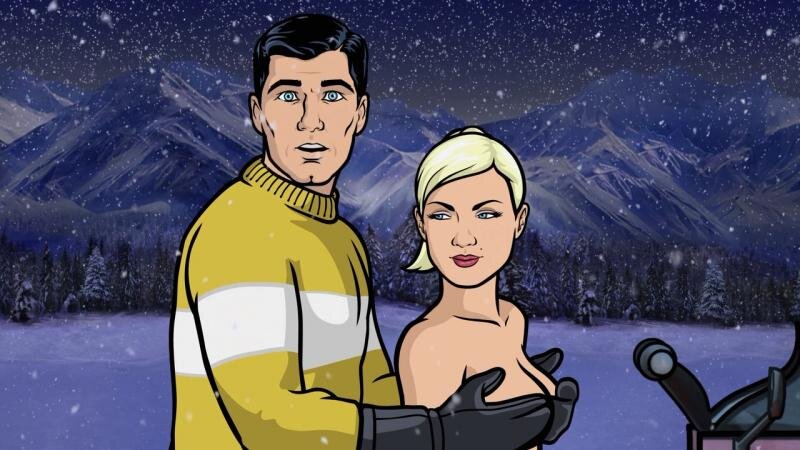 Кадр из мультсериала "Спецагент Арчер"