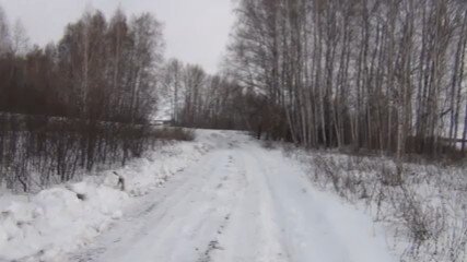 Зимний поход в глухую деревню. Нашли там заброшенные дома