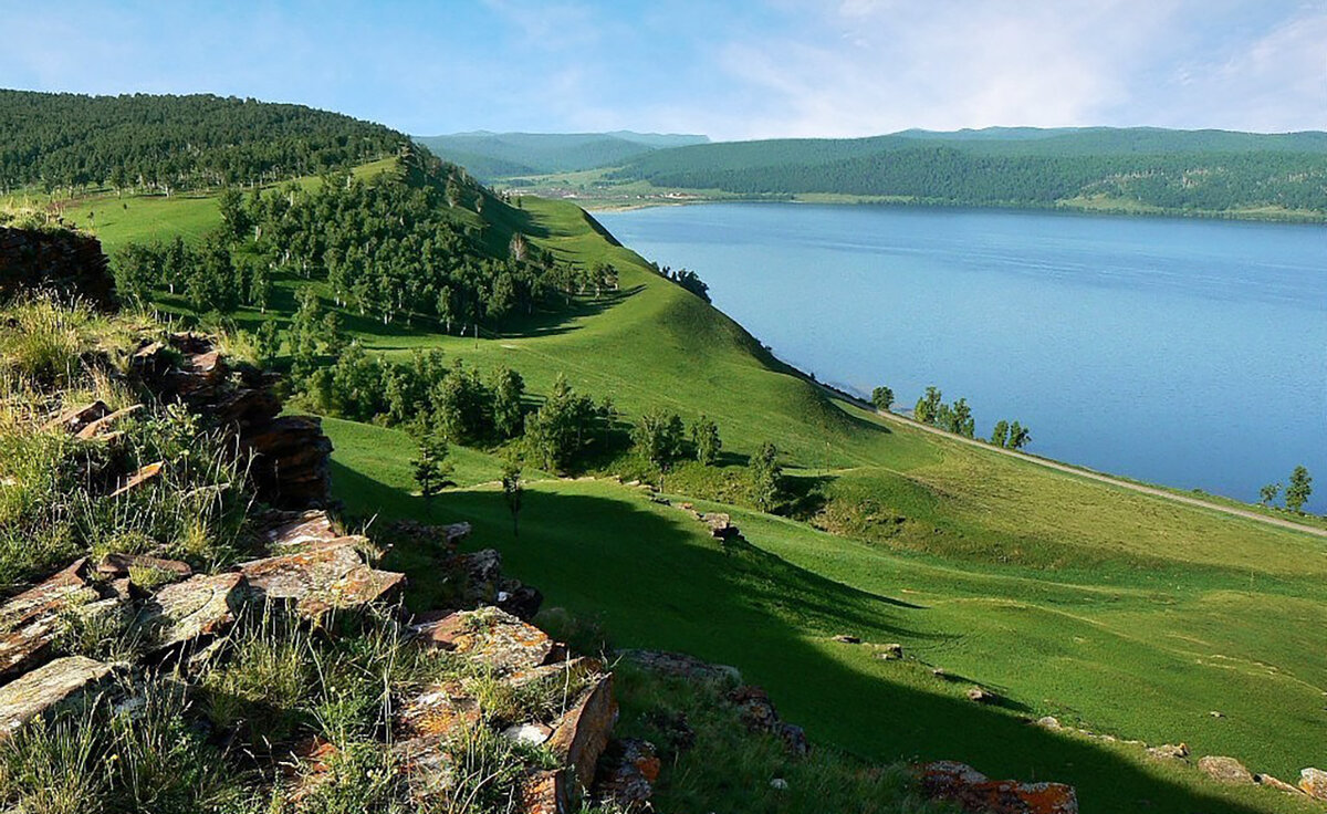 Озеро Большое, Красноярский край.