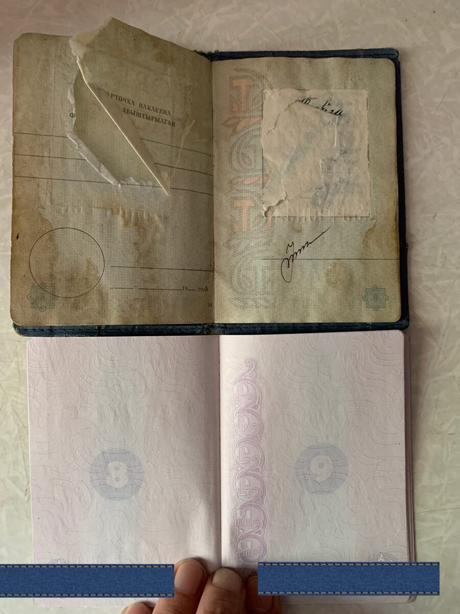 Поддельный паспорт СССР