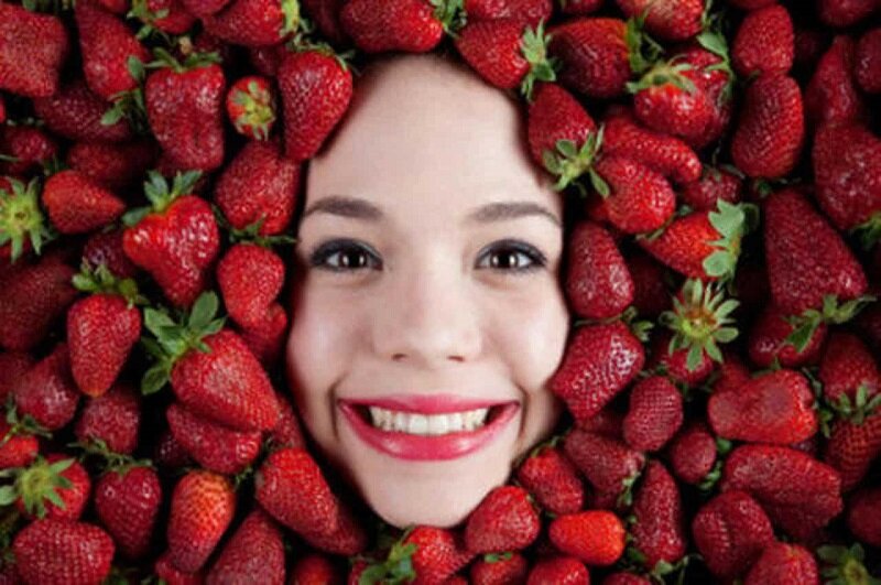 Увлажняющая клубничная маска для кожи лица: Источник изображения https://yandex.ru/images