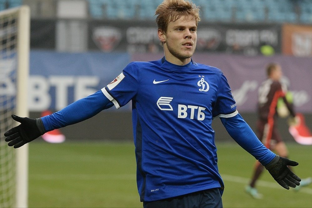 Александр Кокорин в "Динамо". Фото rg.ru.