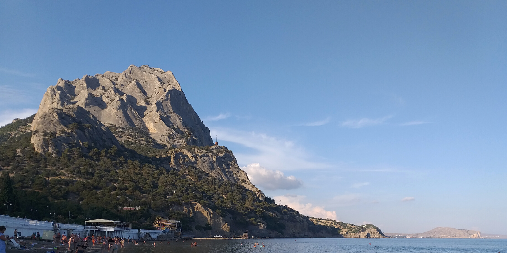 Фотка моя. Много раз, лёжа на пляже, думала - неужели я ТАМ была???