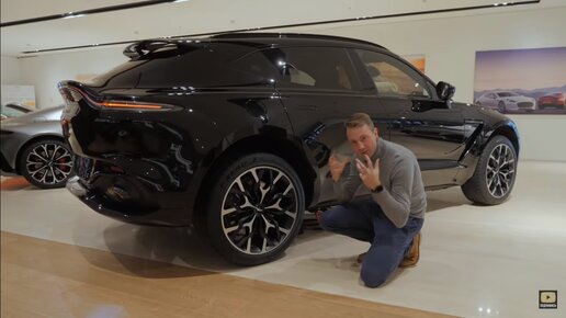 Внедорожник Aston Martin DBX со злым мотором AMG за 14 млн. Первый в России #ДорогоБогато