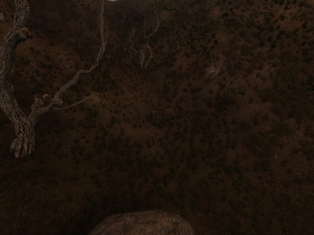 Местность около тайника