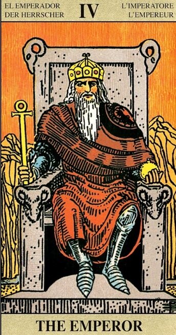 Аркан Император Таро Артура Уэйта
