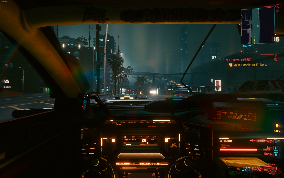 Из более 100 часов, проведенных в игре, часов 10-15 я провел за баранкой руля, наслаждаясь музыкой радиостанций и видами Найт-Сити