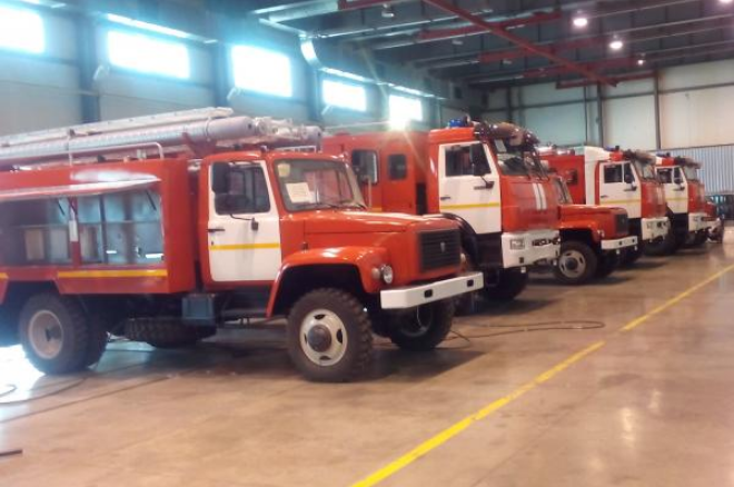 «Варгашинский завод ППСО» изготовил и поставил МЧС РФ крупную партию пожарных машин