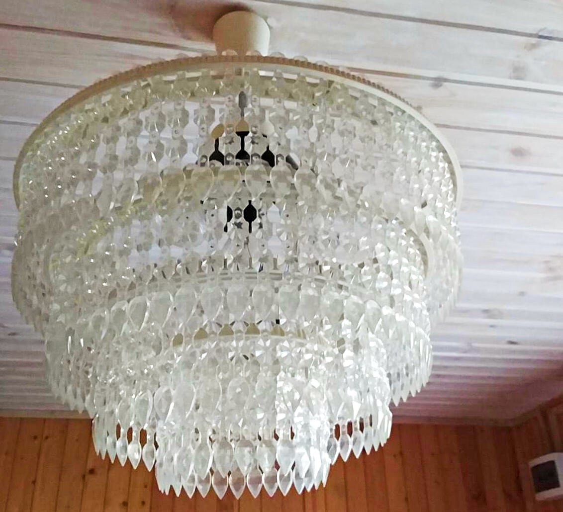Люстра ссср северное сияние