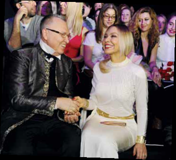 В гостях у Славы Зайцева Орнелла Мути. Фото: http://kpmedia.ru/