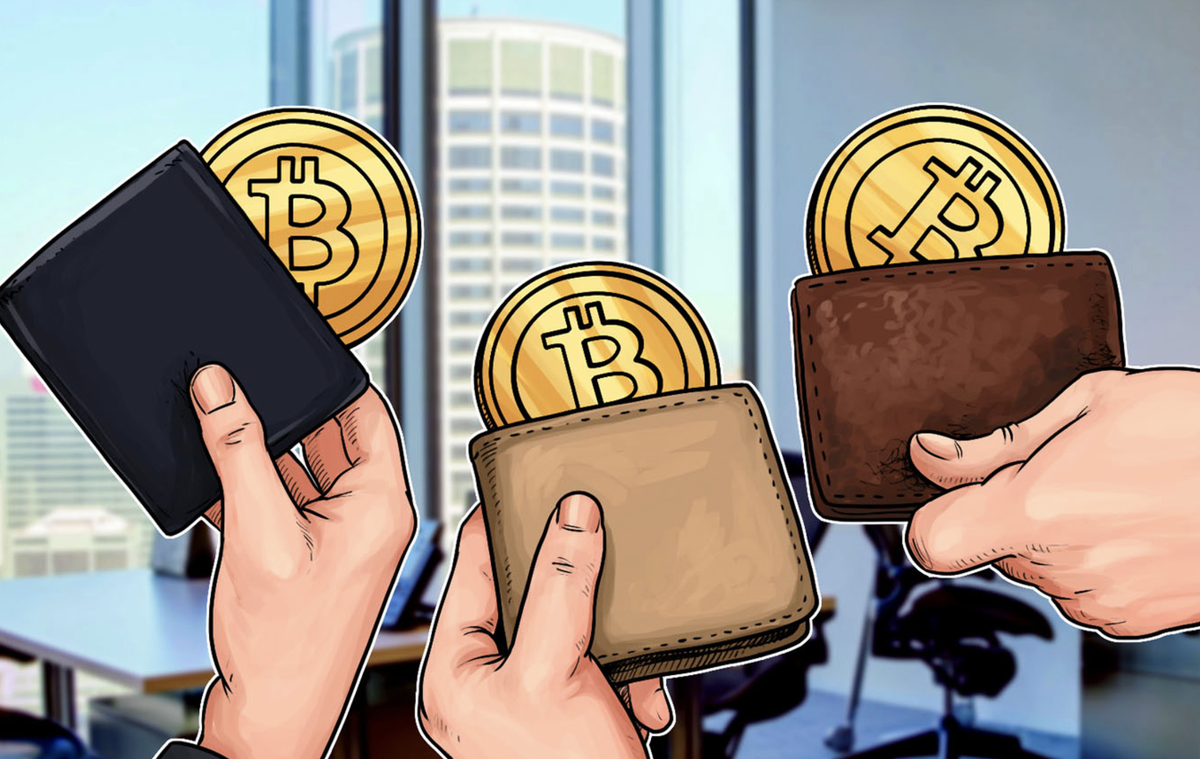 Биткоин в кошельке