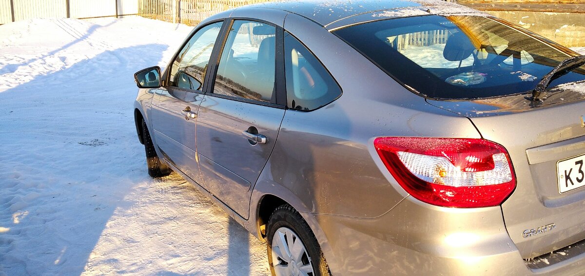 Моя новая лада гранта.