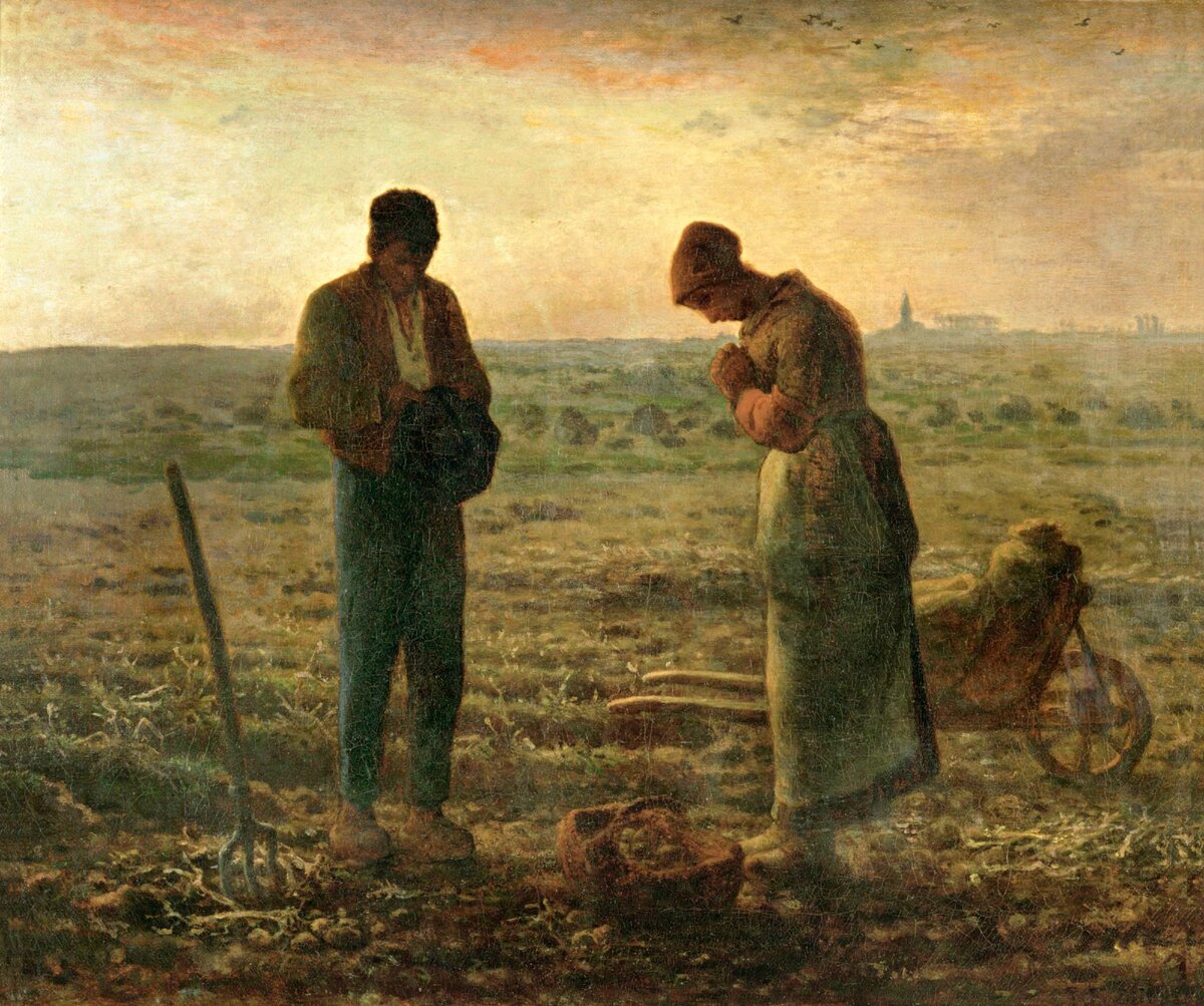 Жан Франсуа Милле. «Анжелюс», 1859
