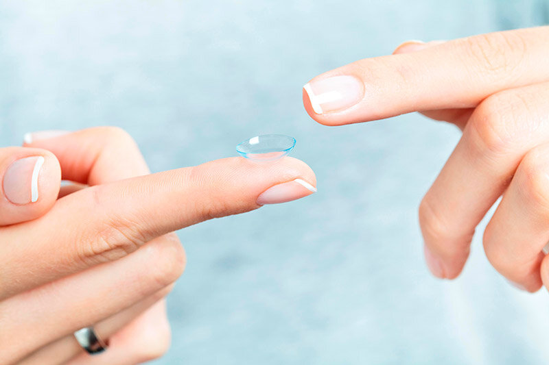 Главная особенность линз, в которых есть силикон, — высокая кислородопропускаемость.