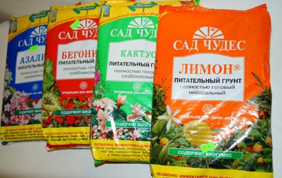 грунт из магазина