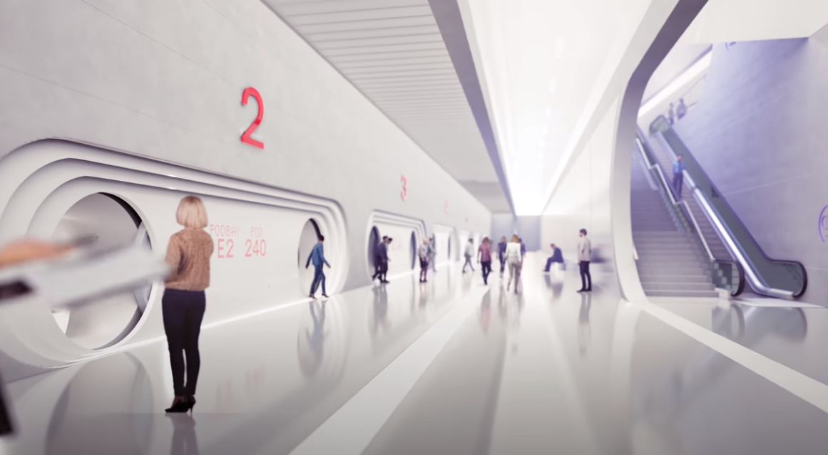 Станция  Hyperloop