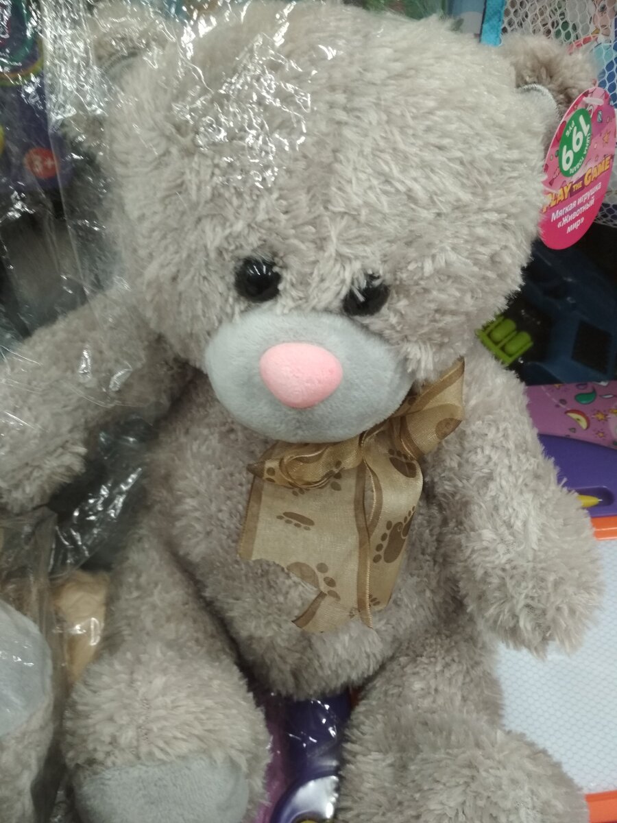 Мишка, купила в Фикс-Прайсе за 199 руб