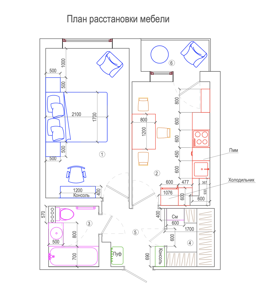 Чертежи мебели из ikea