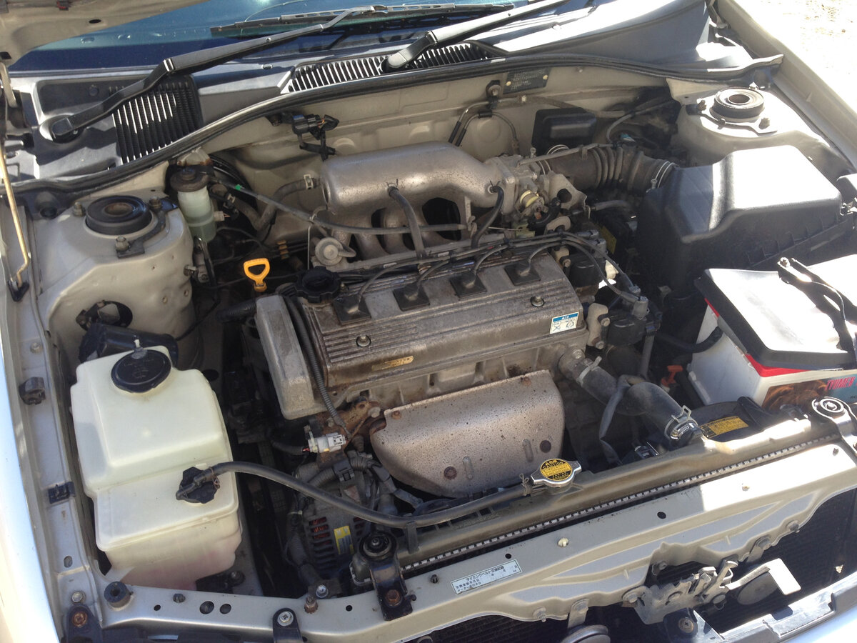 Простой двигатель 7a-fe lb. 1,8