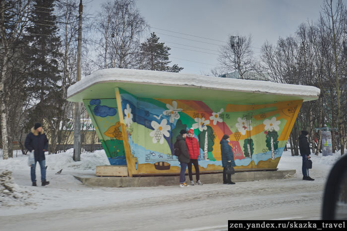 Автобусные остановки