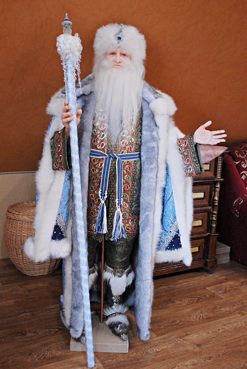 Кукла «Дед Мороз». Фото: abramovaart.livemaster.ru