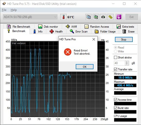 ADATA SU750 256GB