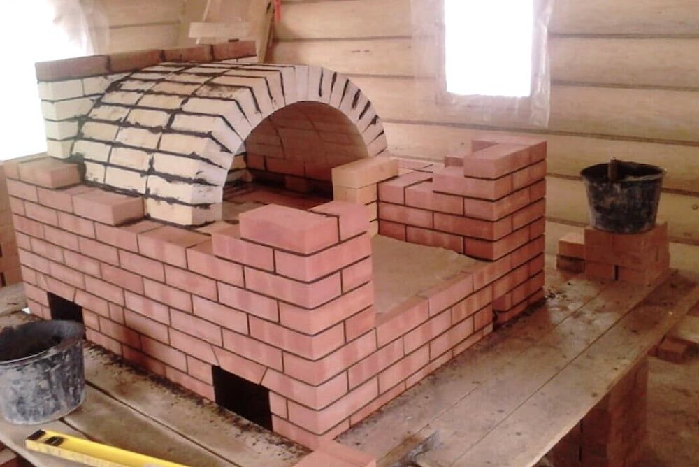Кирпичная печь для дома своими руками: пошаговая инструкция с фото