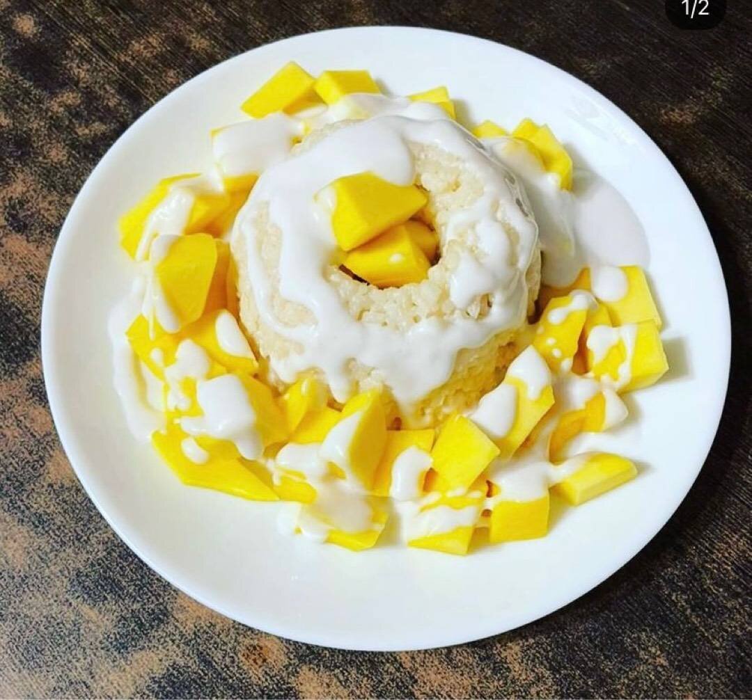 🇹🇭 Mango Sticky Rice (Манго Стики Райс) десерт из риса с манго под  кокосовым кремом | Овкусе.ру - Ежедневная готовка в радость! Пошаговые  рецепты с фото | Дзен