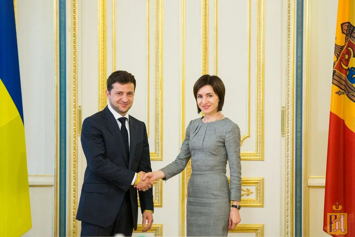 Зеленский и Санду