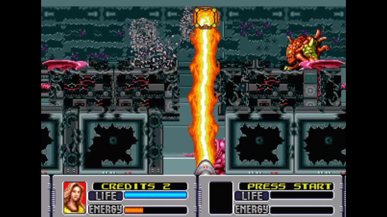 Sega Mega Drive 2 (Smd) 16-bit Alien Storm Mission 4