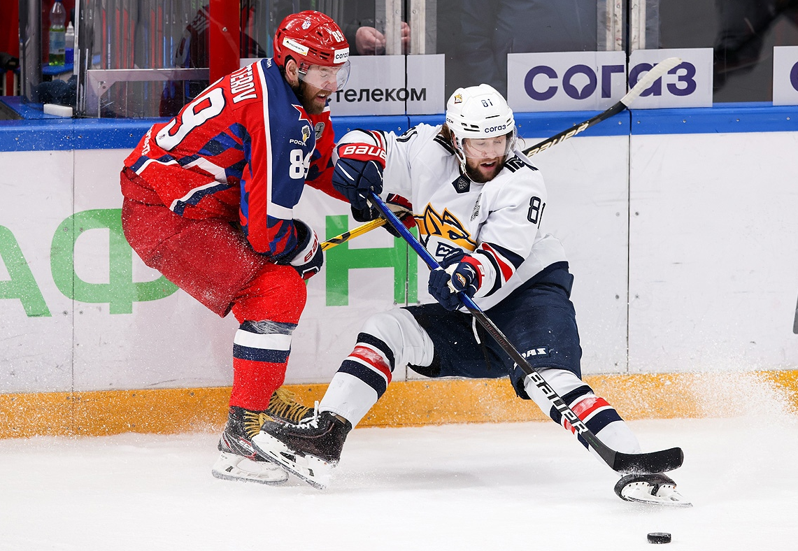 ЦСКА и "Металлург" доигрались в финале до матча №7. Фото: КХЛ