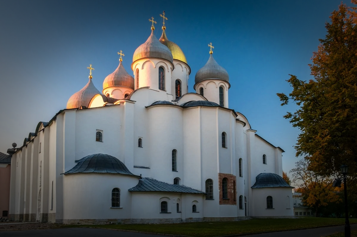 Собор святой софии в новгороде фото