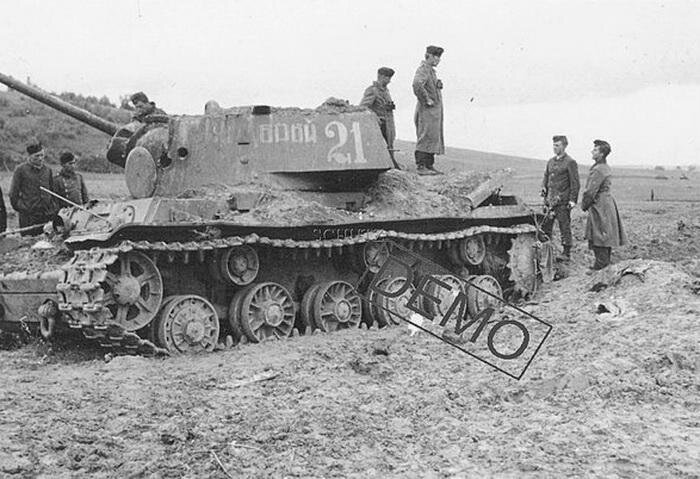 Танк КВ-1 "Храбрый"