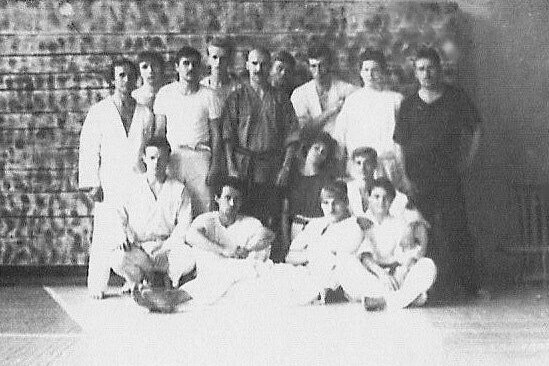 Старшая группа учеников Школы Реальных Навыков - СИН-ДЗЮЦУ РЮ™ ( 1993 г. )