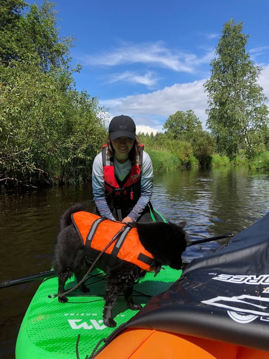 Сап-прогулка.