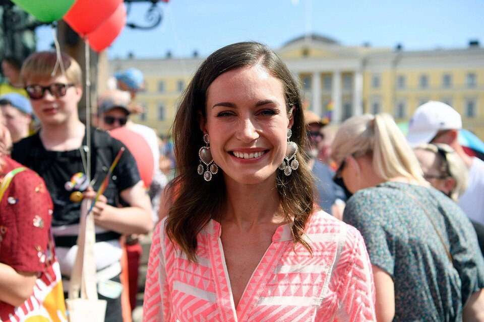    Финская премьер-министр Санна Марин  GLOBAL LOOK PRESS