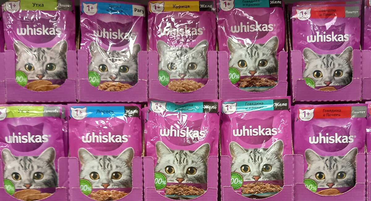 Корм «Whiskas» (фото автора)  