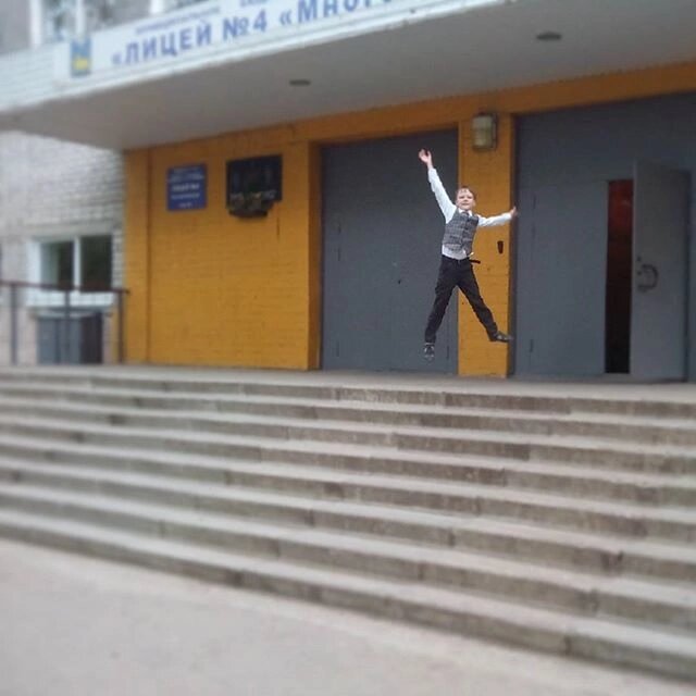Выпуск из началки - в форме