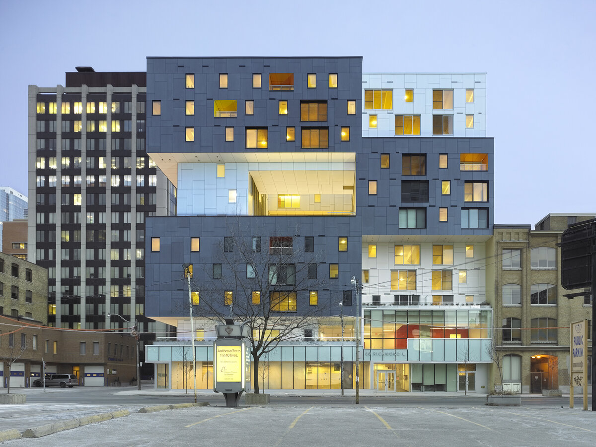 Комплекс Richmond Housing Cooperative, Торонто план