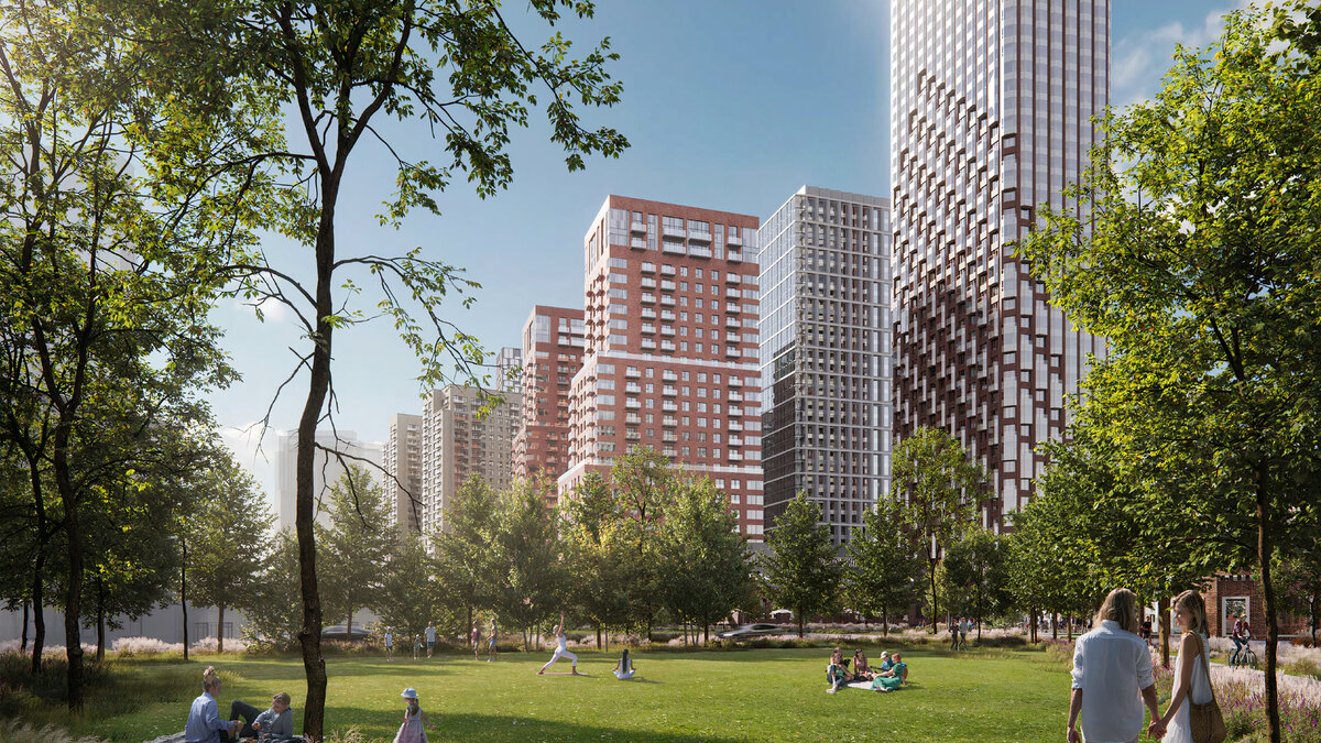 Уютный квартал Republic на Пресне